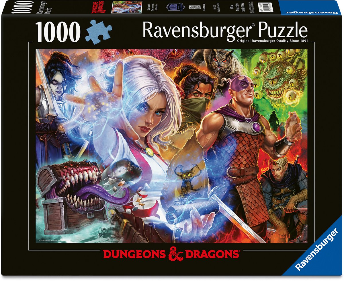 Ravensburger Quest Accepted puzzel - Dungeons & Dragons - 1000 stukjes