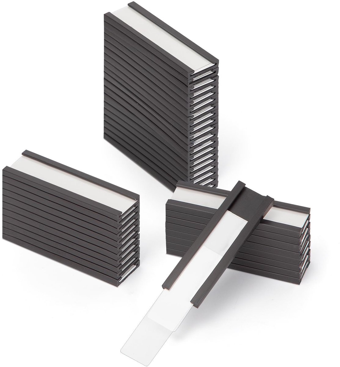 Elzusha - Magnetische Labelhouder - 15mm x 50mm - 50 Stuks