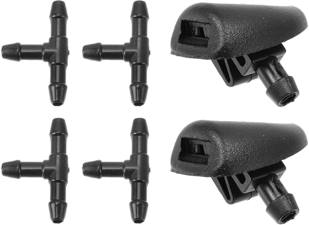 Elzusha - Windshield Washer Nozzle Kit - 4 Stuks voor Citroen en Peugeot