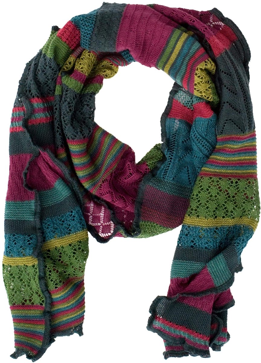 Elzusha - Mode Scarf van 100% Merino Wol, Lichtgewicht