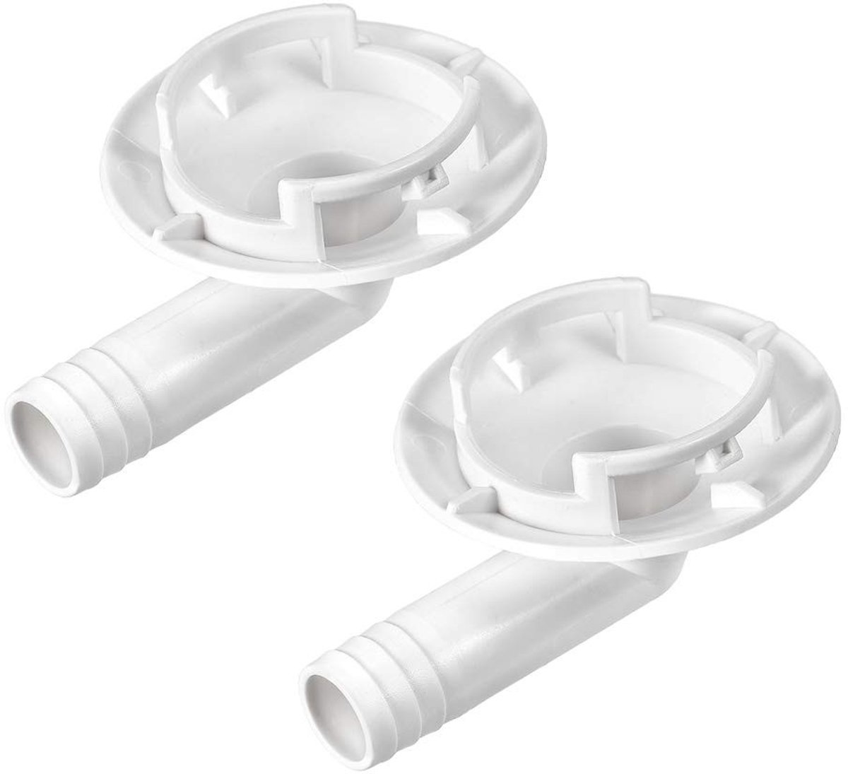 Elzusha - Aansluitboog voor Afvoerslang Mini Split en Raam 40 mm, 2 Stuks