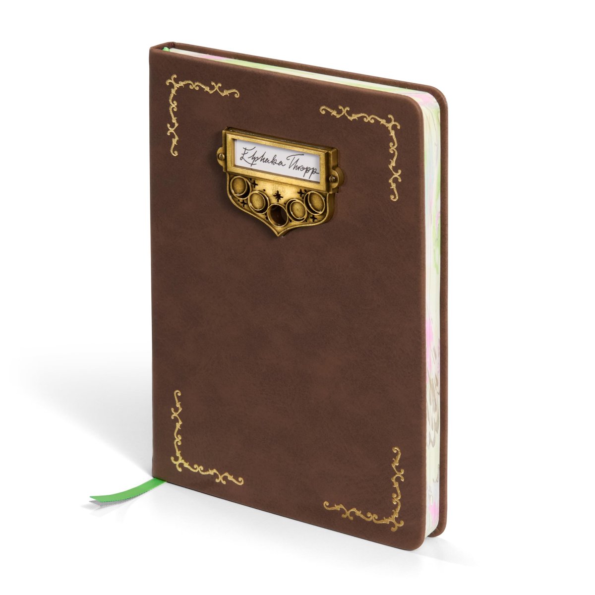 Elzusha - Elphaba's Notitieboek met Gouden Details