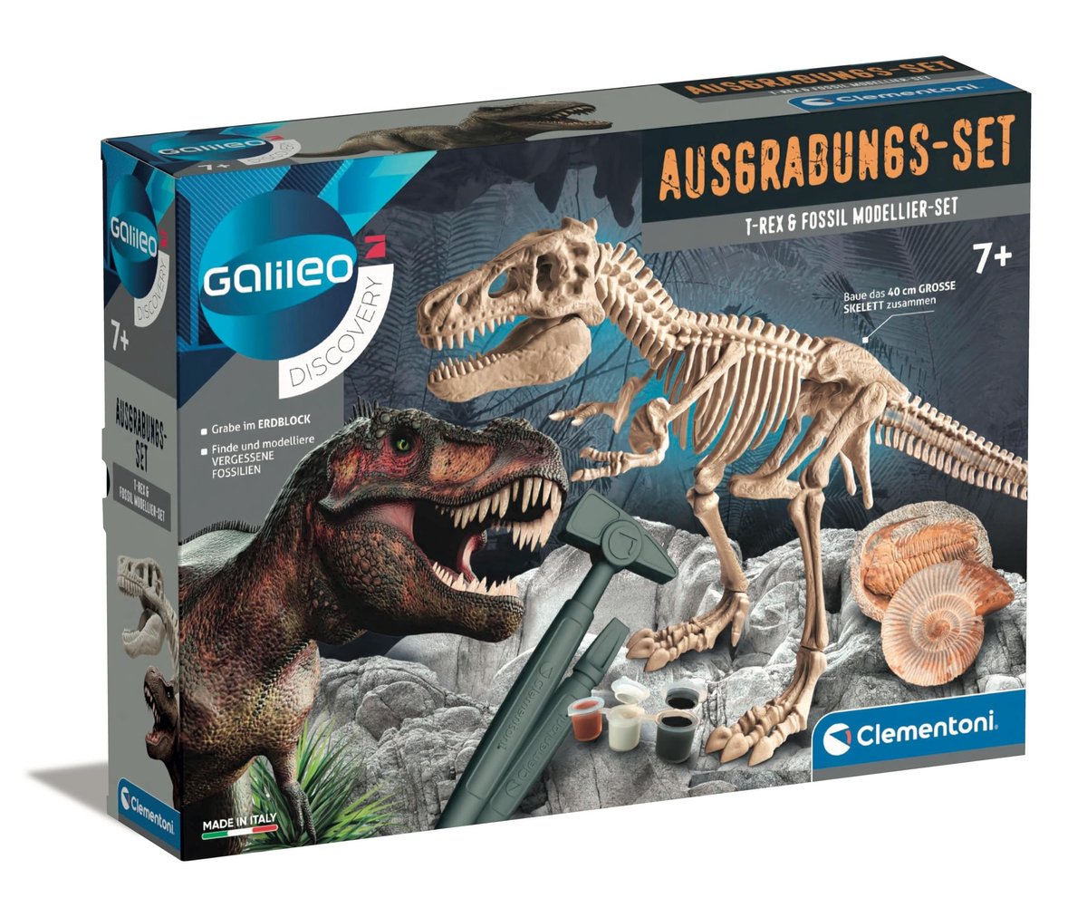 Elzusha - T-Rex en Fossil Uitgravingsset voor Kinderen