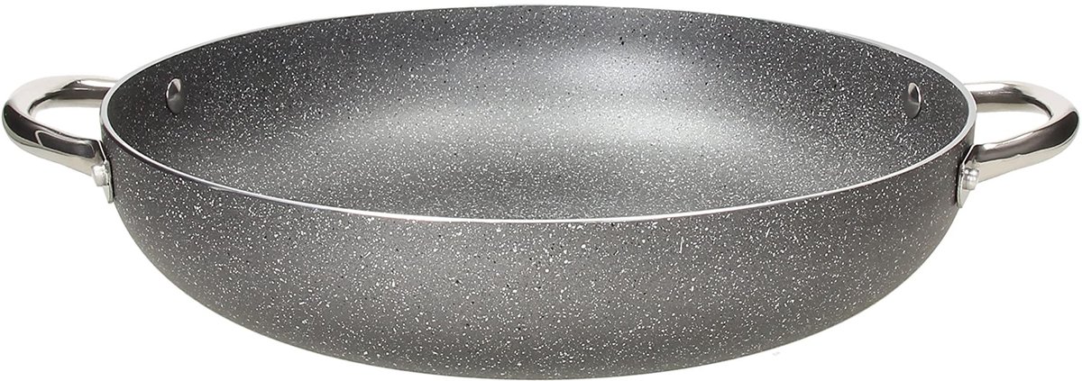 Elzusha - Big Family Pan 32 cm - Aluminium - Vaatwasser- en Ovenbestendig