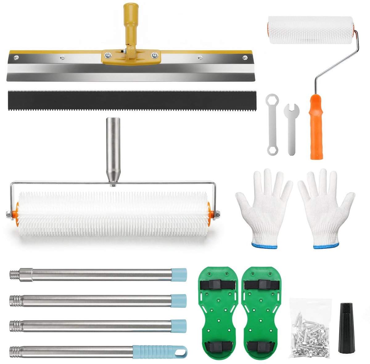 Elzusha - Grondverbeteraar - Prickle Roller Leveling Agent - Groen