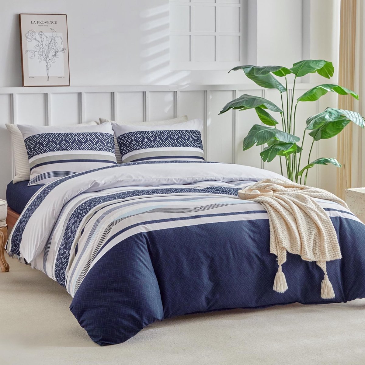 Elzusha - Duvet Cover Set - Microfiber - Bohemian Patroon - 240x220cm