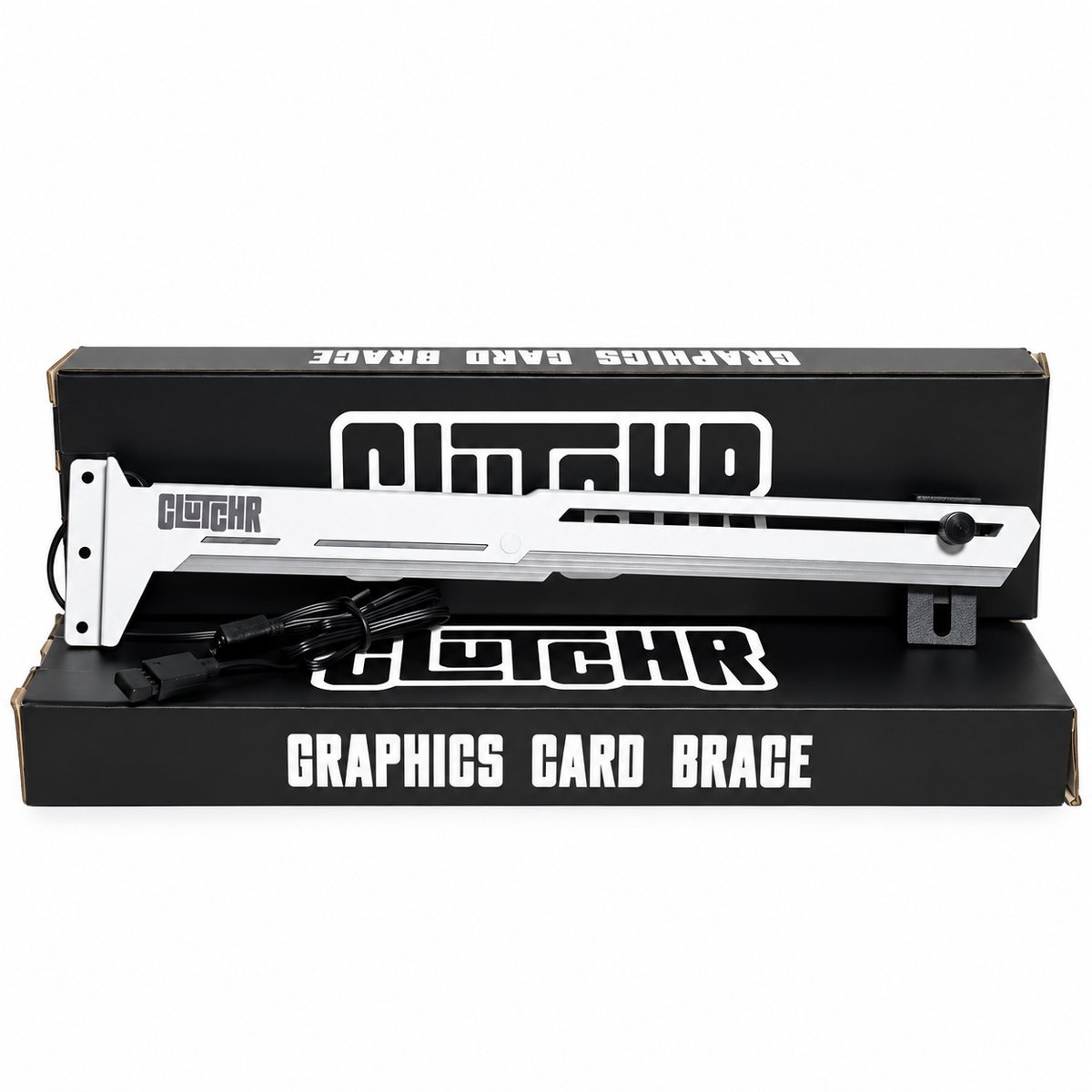 CLUTCHR - GPU houder - GB27W.ARGB - Wit