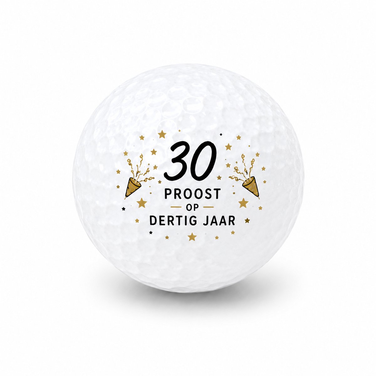 Wilson Golfballen 30 Jaar - Verjaardag Golf Cadeau - 2 stuks - Golfbal met Opdruk