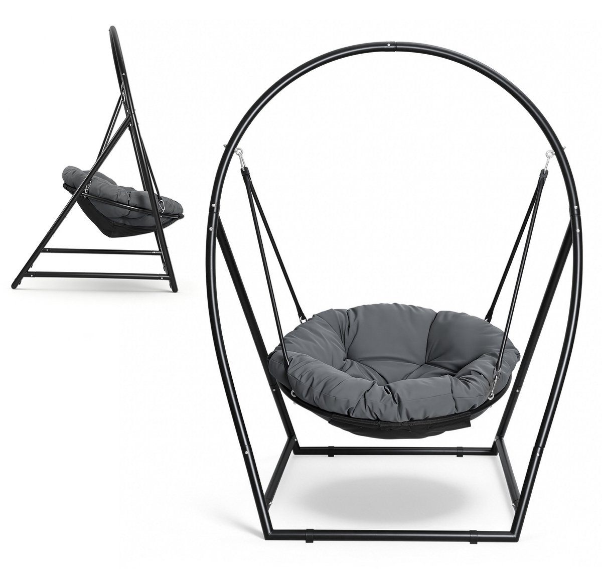 House of Balance Schommelstoel - Tuinstoel - Hangstoel XXL- Buiten of Binnen - Loungestoel - Weersbestendig - Tot 150 KG