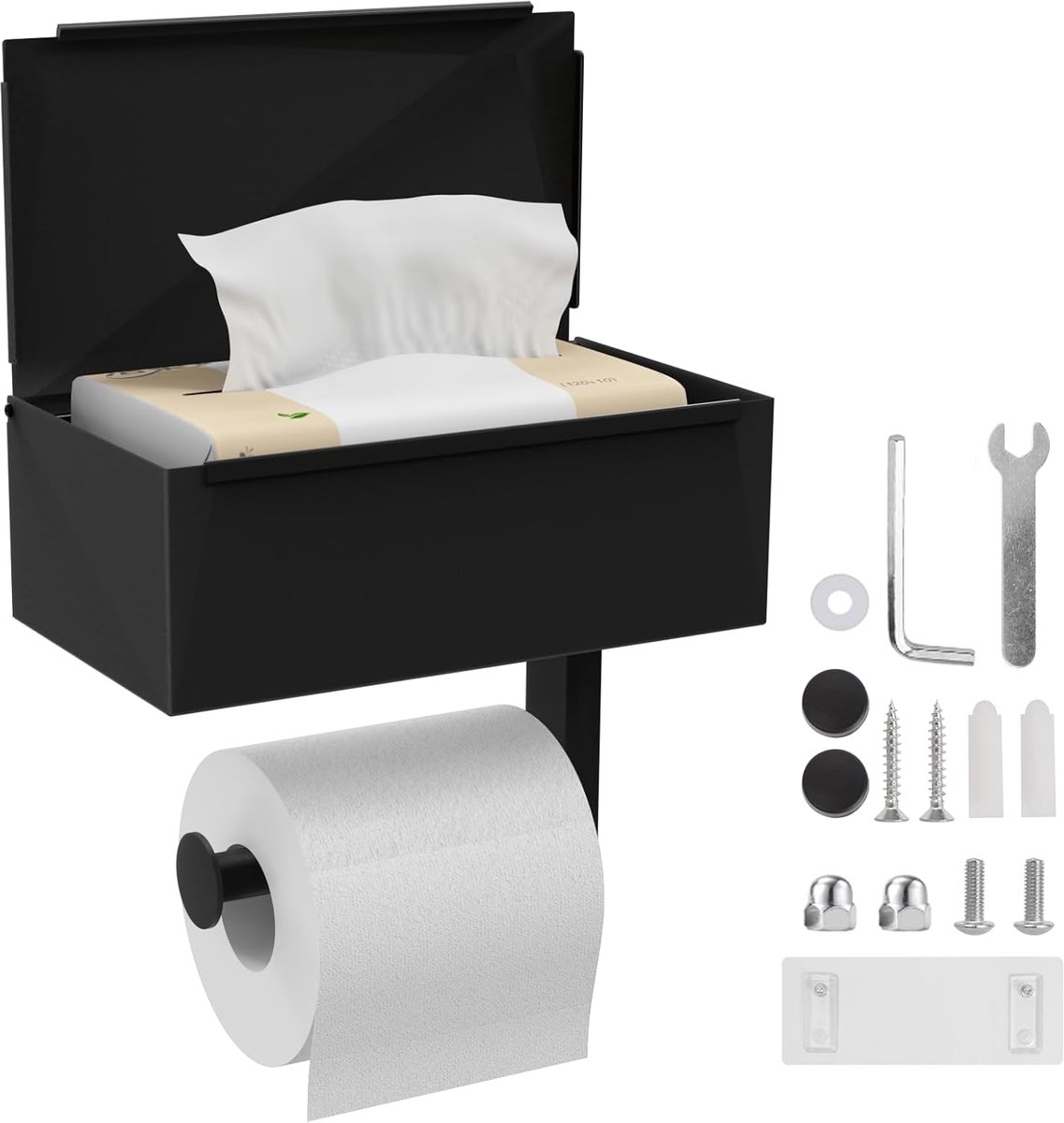 Toiletrolhouder - Zonder Boren - Waterbestendig