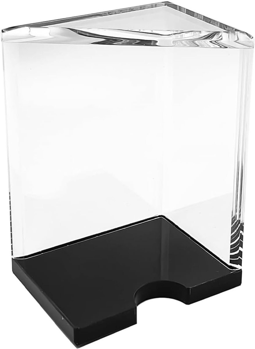 Blackjack Kaartopslag Tray - Duidelijke Acryl Kaart Houder voor 8 Decks - Casino Poker Spel Accessoires en Organisator