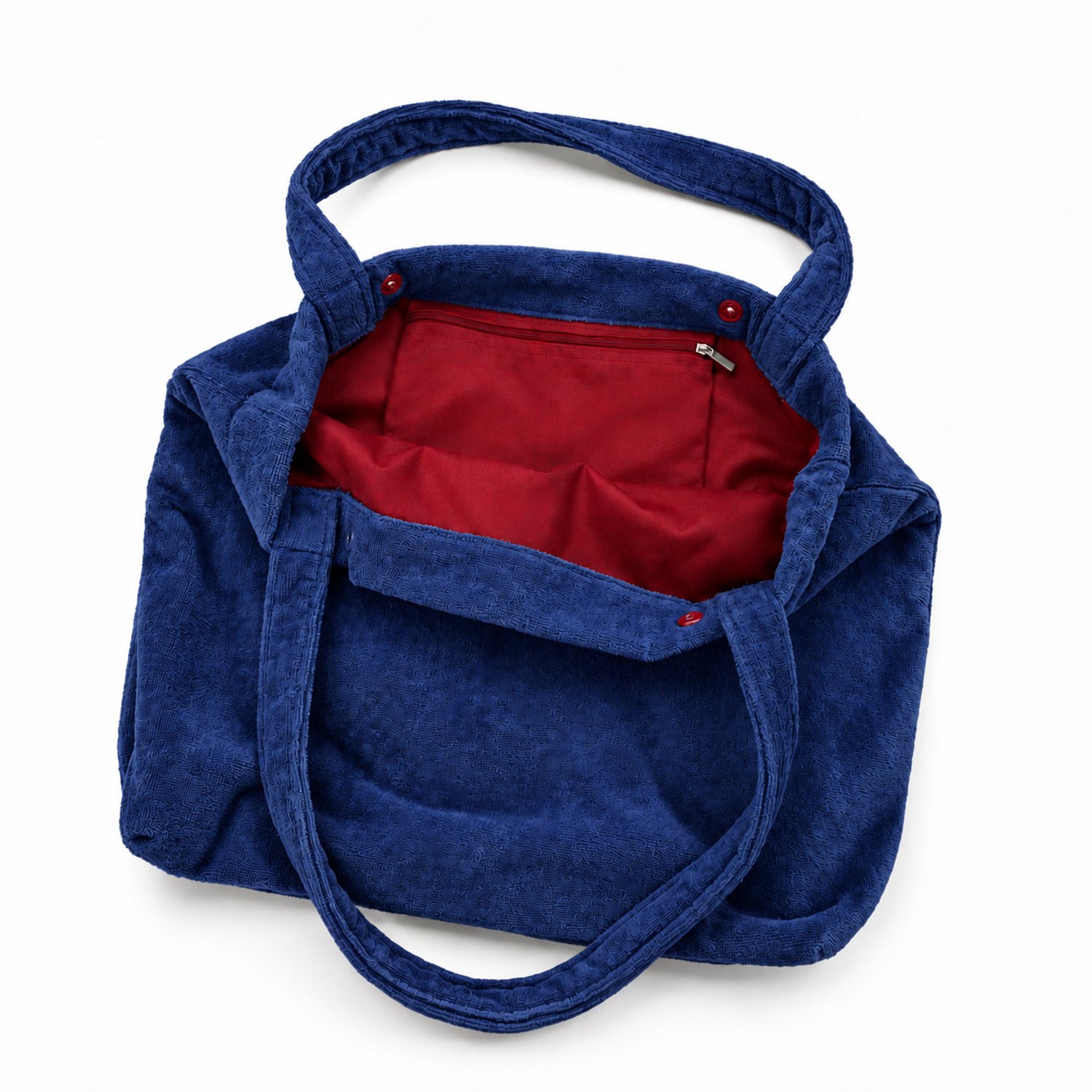 Funnies Luiertas - Velours - Navy - Mom Bag thumbnail 3
