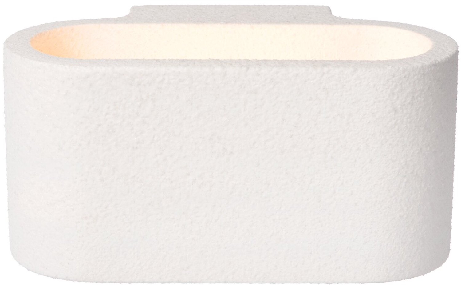 Atmooz Wandlamp Juan - 18x10x9 cm - Wit Gips