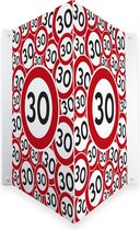 Raambord 30 jaar | 100 X 70 CM | leeftijdsbord | Raambord | Raamdecoratie verjaardag | Hoera 30 jaar | Feest | Verjaardags decoratie | Feest decoratie | Makelaarsbord