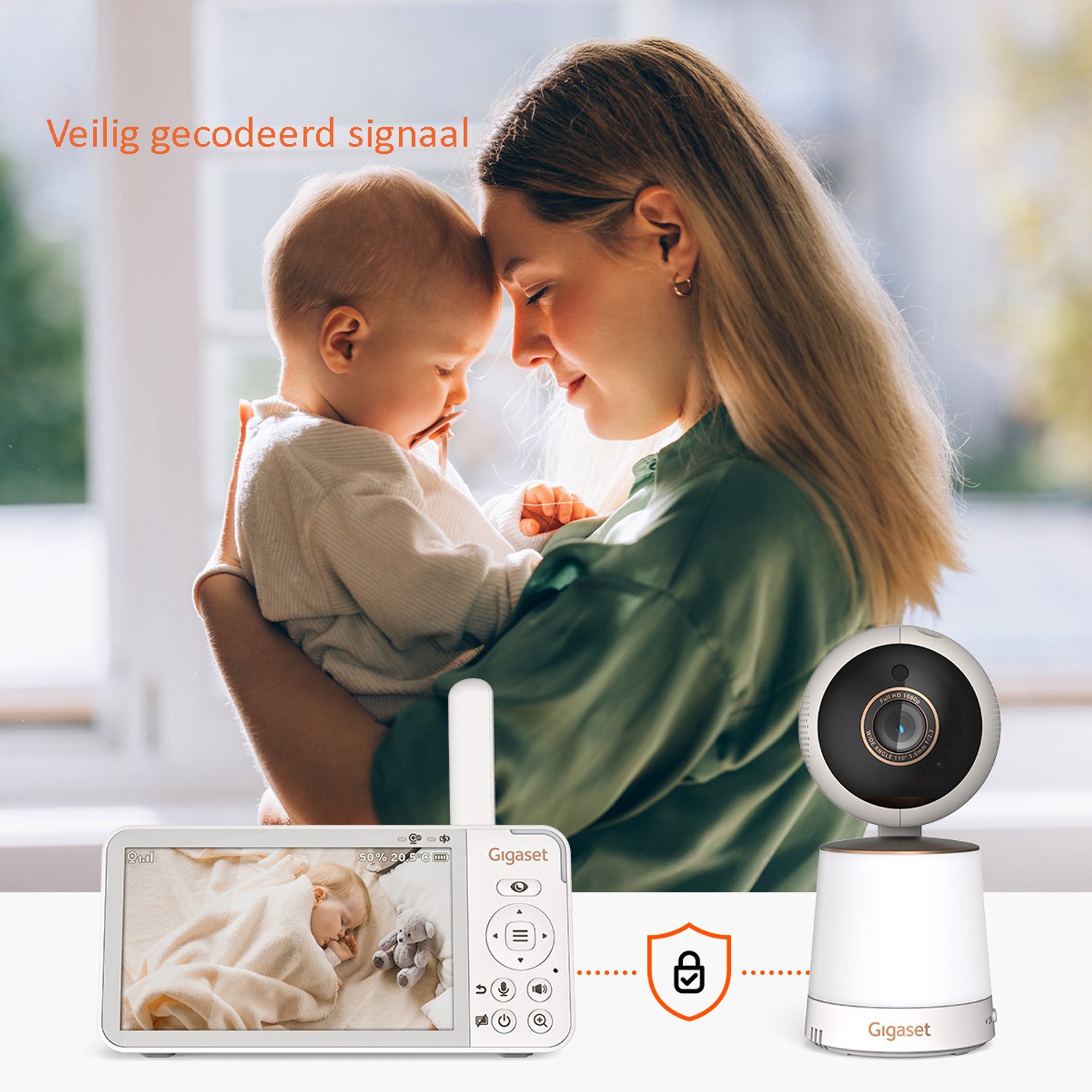 Gigaset Baby 500 Video Babyfoon met Camera en - afbeelding 2