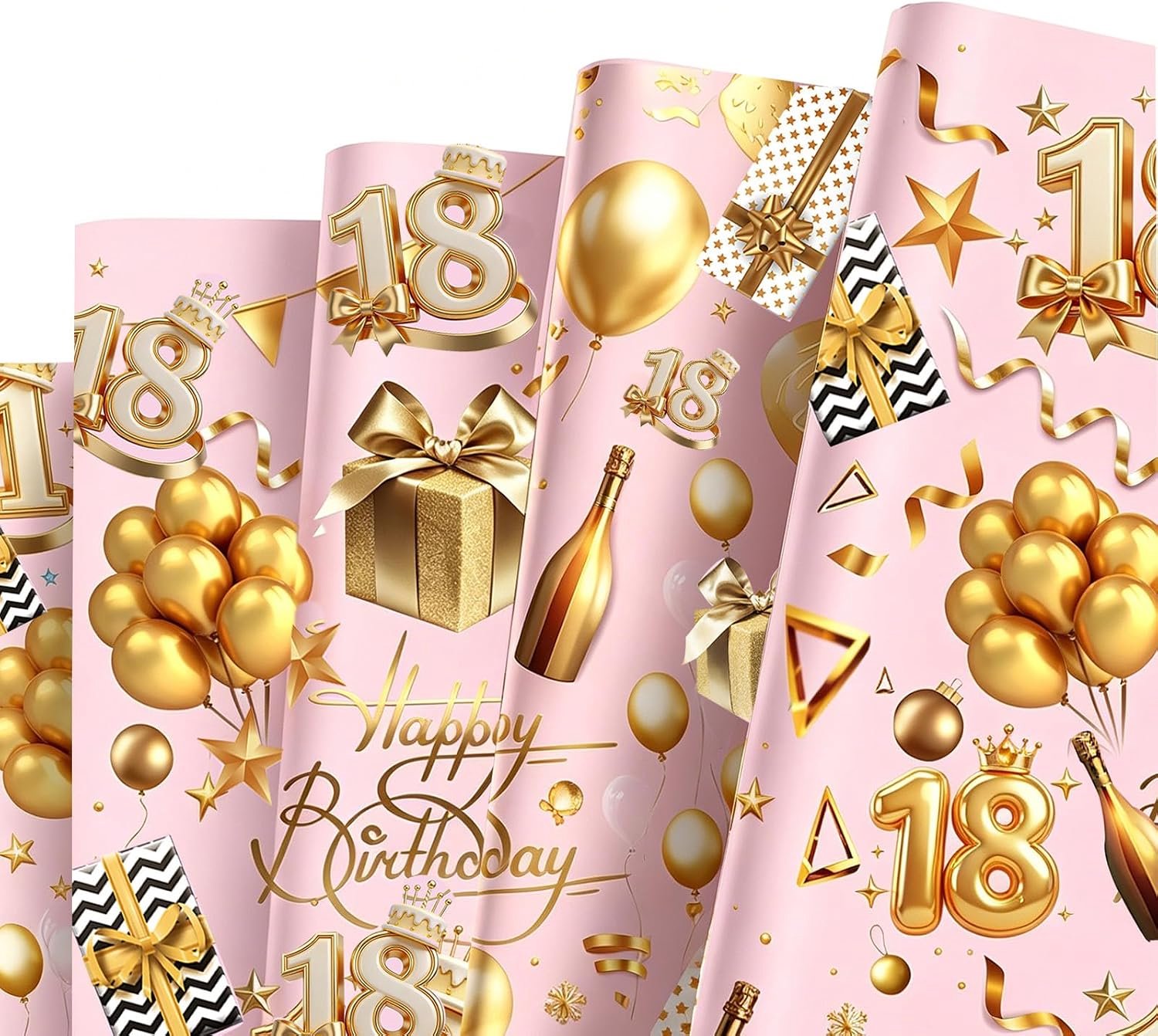 Tissue papier 50 x 35cm - 50 stuks - Halloween - Roze - Vemera