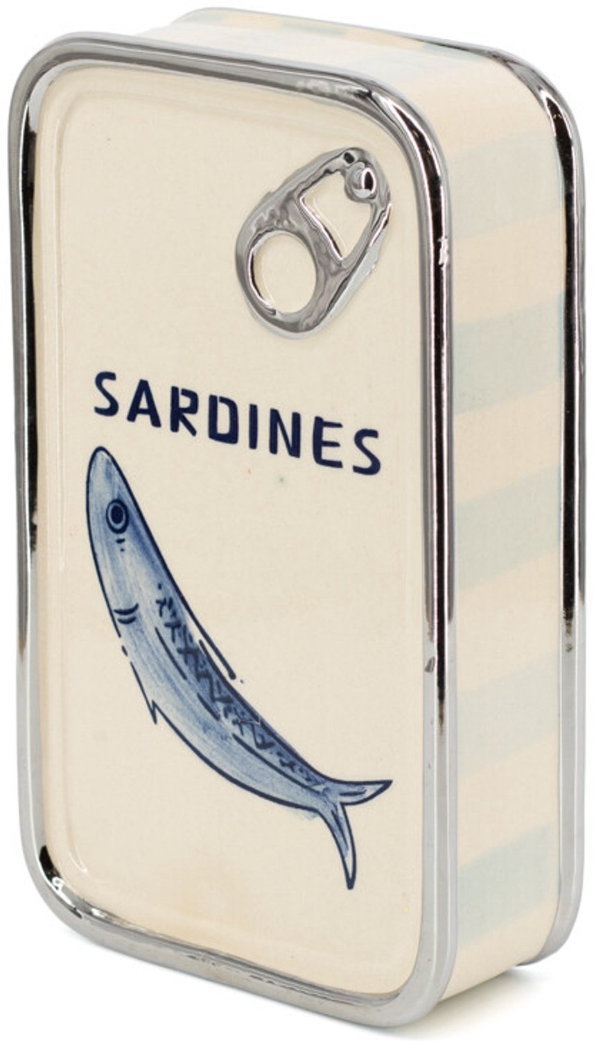 Wanddecoratie blik Sardines