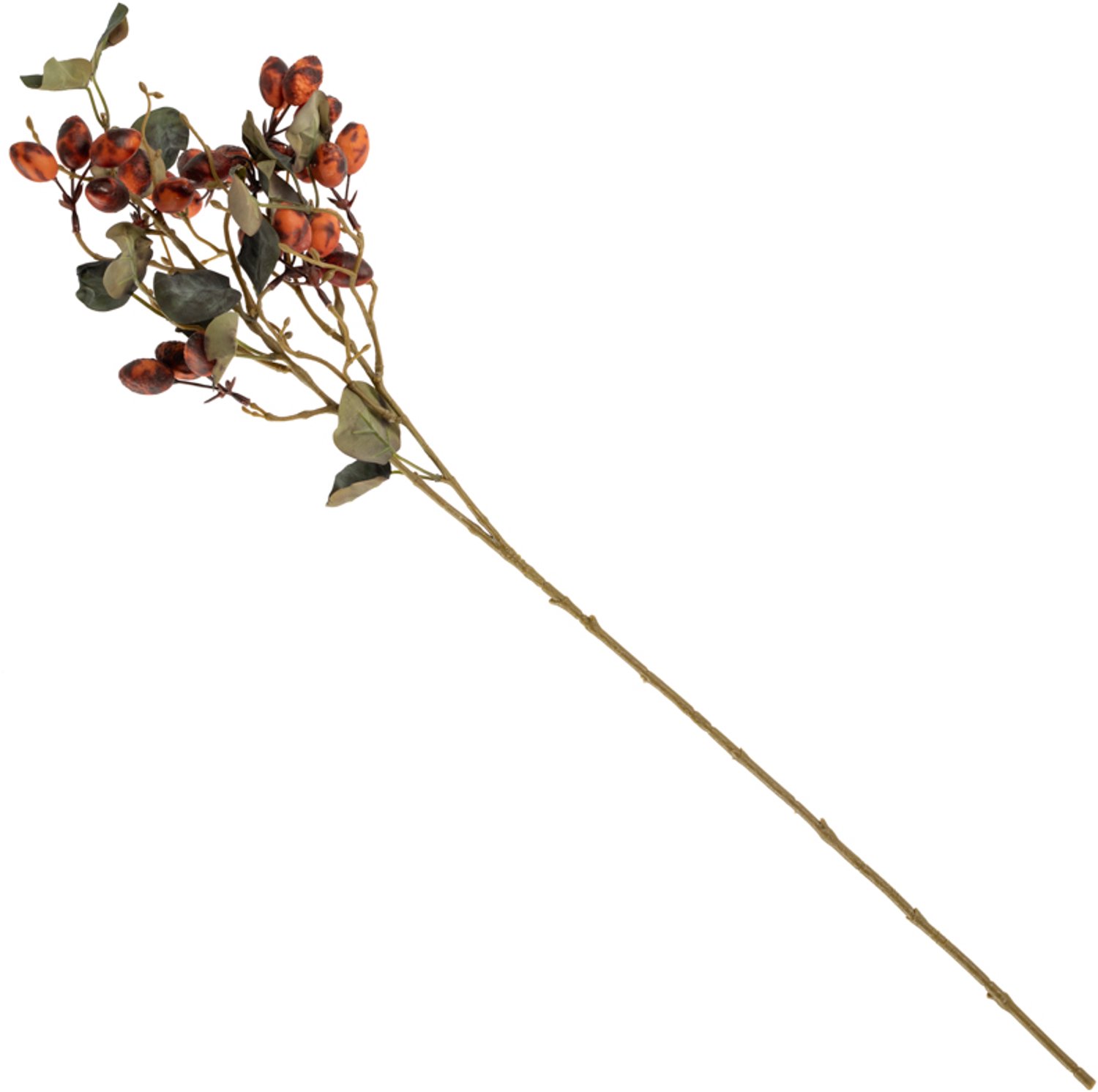 Kunsttak berfruit 86cm oranje