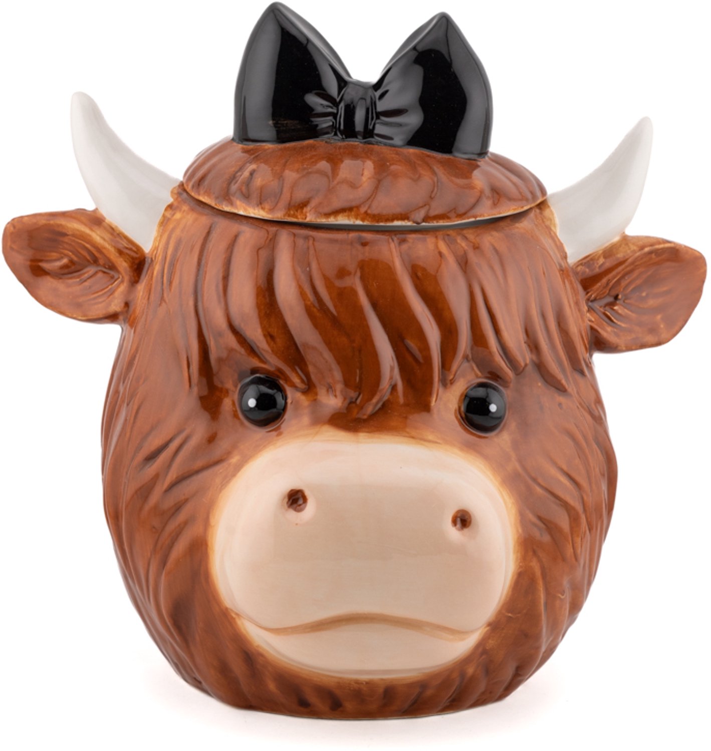 Cookie jar highland cow