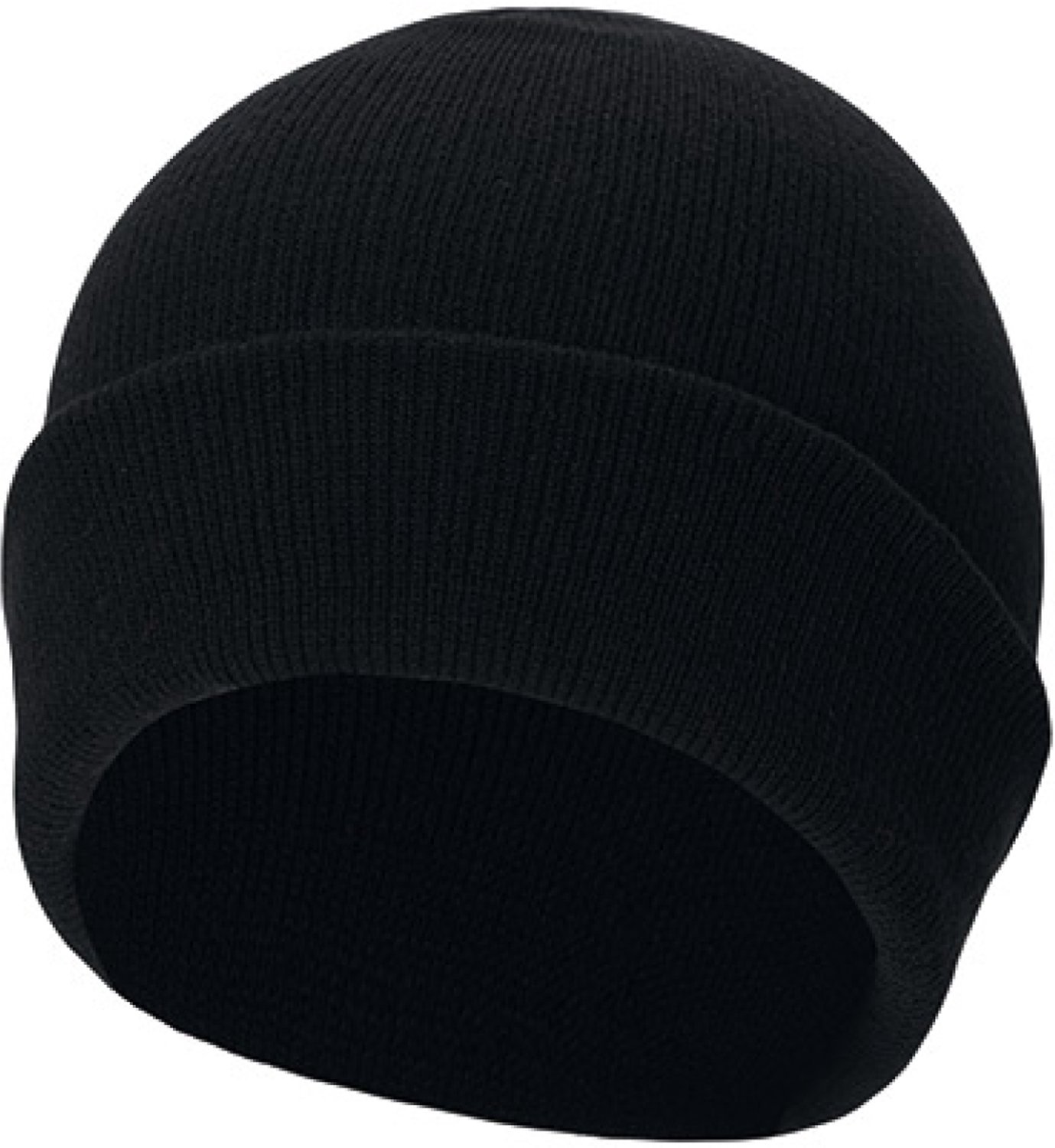 Korntex - Premium Knitted Beanie Strasbourg - Black - 19 x 20 cm