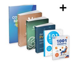 ChatGPT + Copilot 365 + Claude AI + Prompt Handboek + 1001 Prompts + 101 Social Media Posts (Bundel)