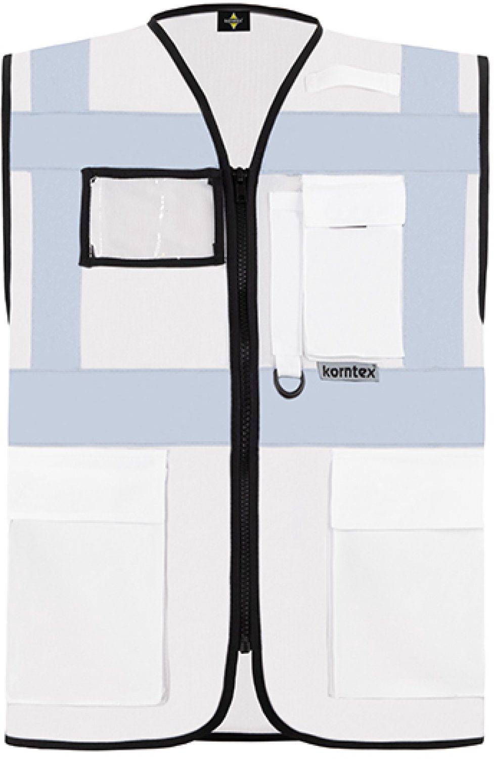Korntex Executive Multifunctional Safety Vest Berlin KX802 - White - XL