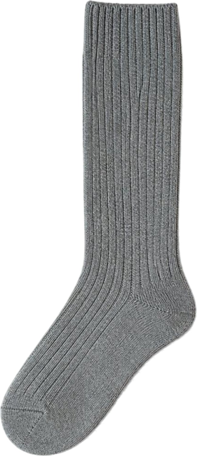 green-goose Merino Wollen Sokken - Donker Grijs - Maat 43-47 - Thermische Sokken - Warme Outdoor Sokken- Natuurlijk Merino Wol