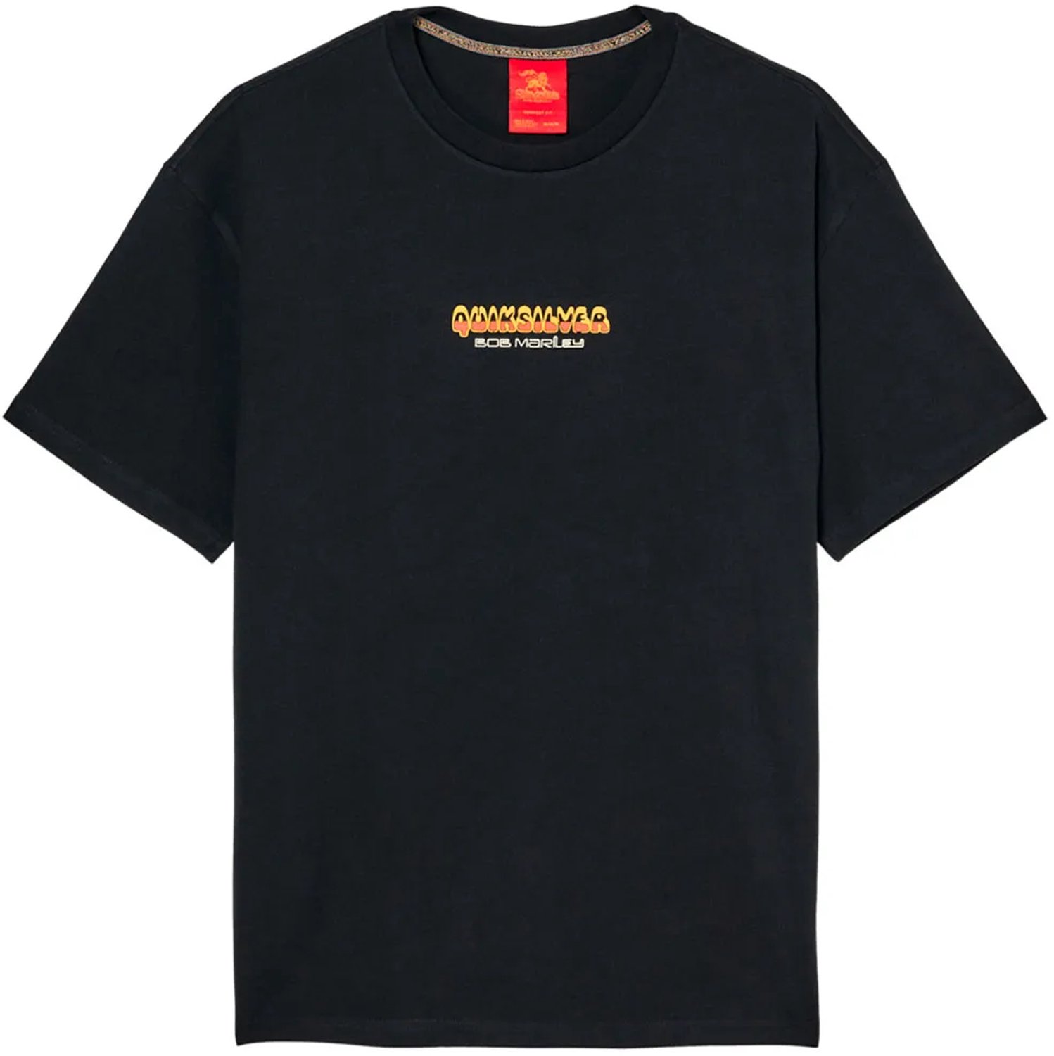 Quiksilver Bob Marley Be Loved T-shirt Met Korte Mouwen XL Man Zwart
