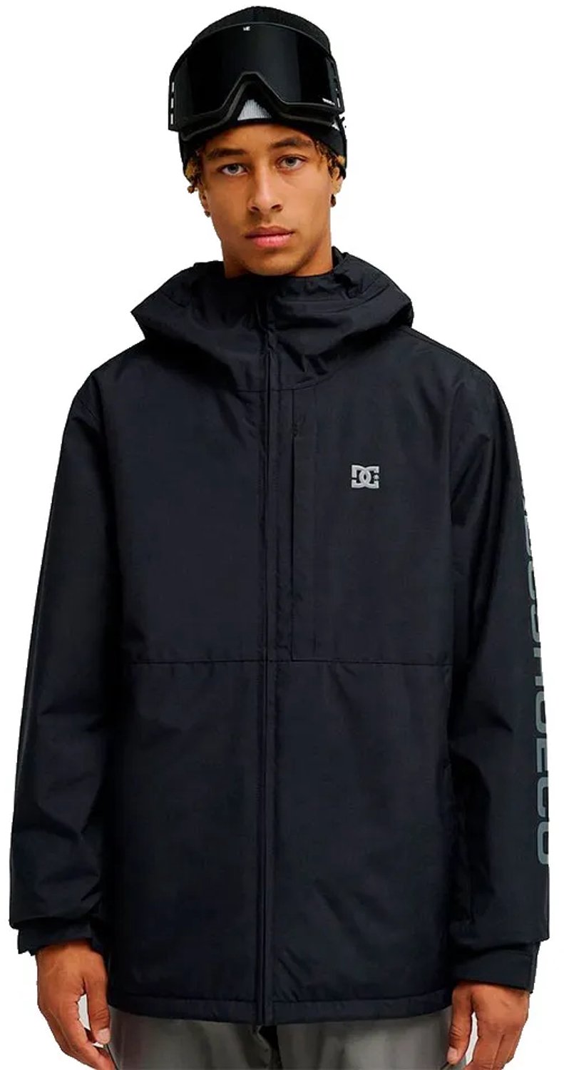 Dc Shoes Basis Print Jas Man Zwart