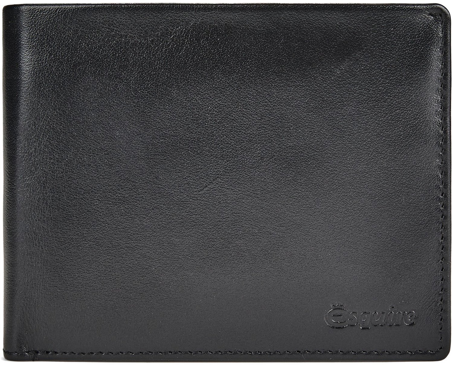 Esquire Silk Portemonnee RFID-bescherming Leder 12 cm - Jongens - Horizontaal - schwarz