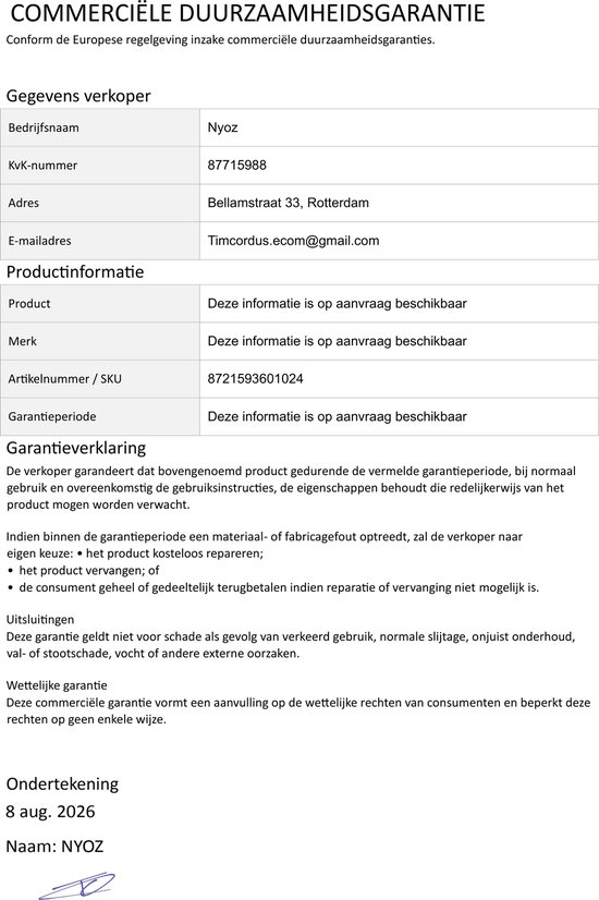 Nyoz elektrische voedsel chopper - Hakmolen - Vleesmolen - 2L - 300W - 2 snelheden - 4 RVS messen - Glazen kom - Keukenmachine van Nyoz — afbeelding 4