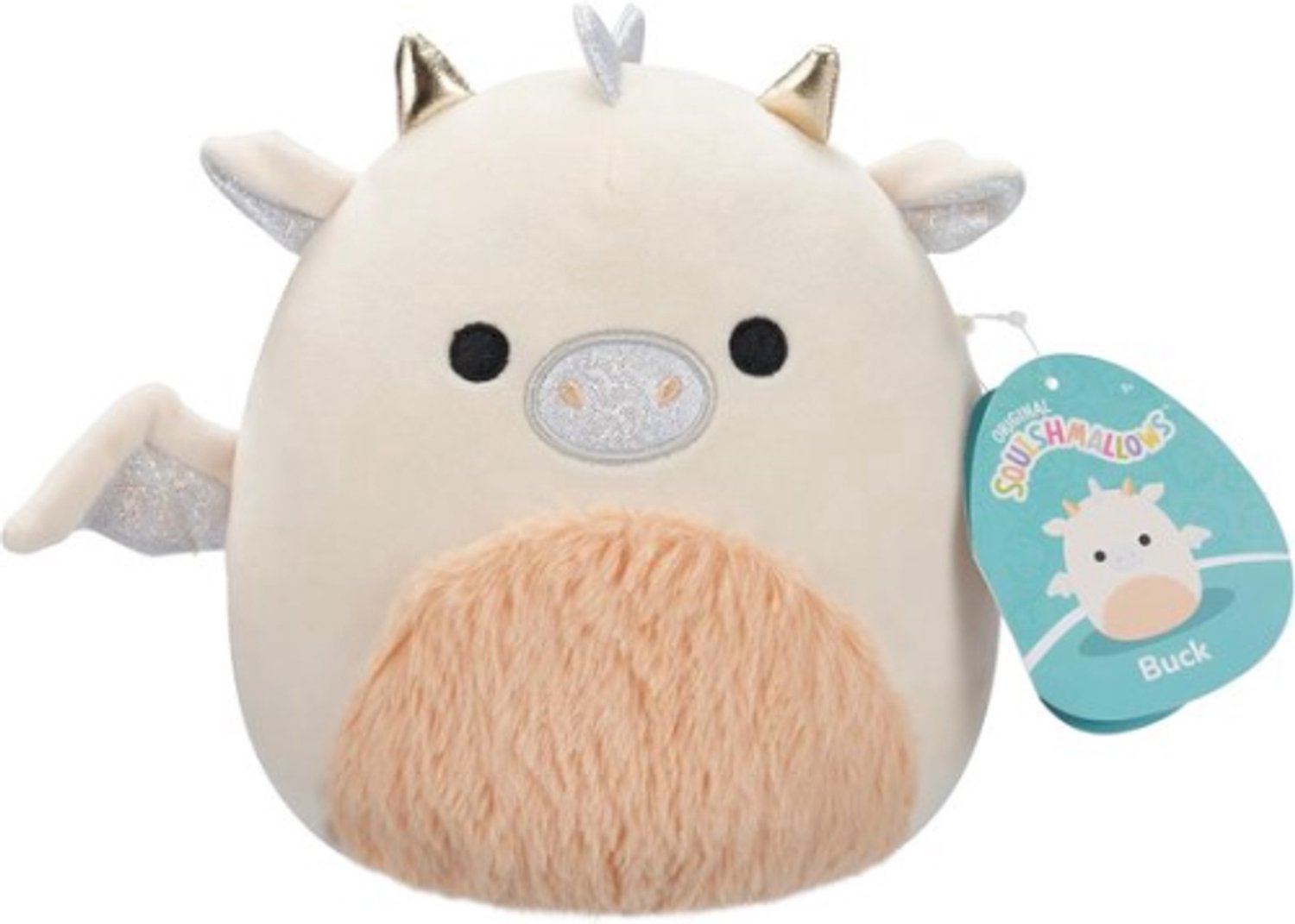 Squishmallows Buck Draak Pluche Knuffel 20 cm