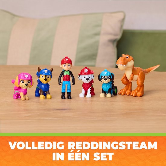 PAW Patrol - De Dino Film - Dino Speelfigurenset - 6 actiefiguren — cadeau in Spellen & Speelgoed - foto 2
