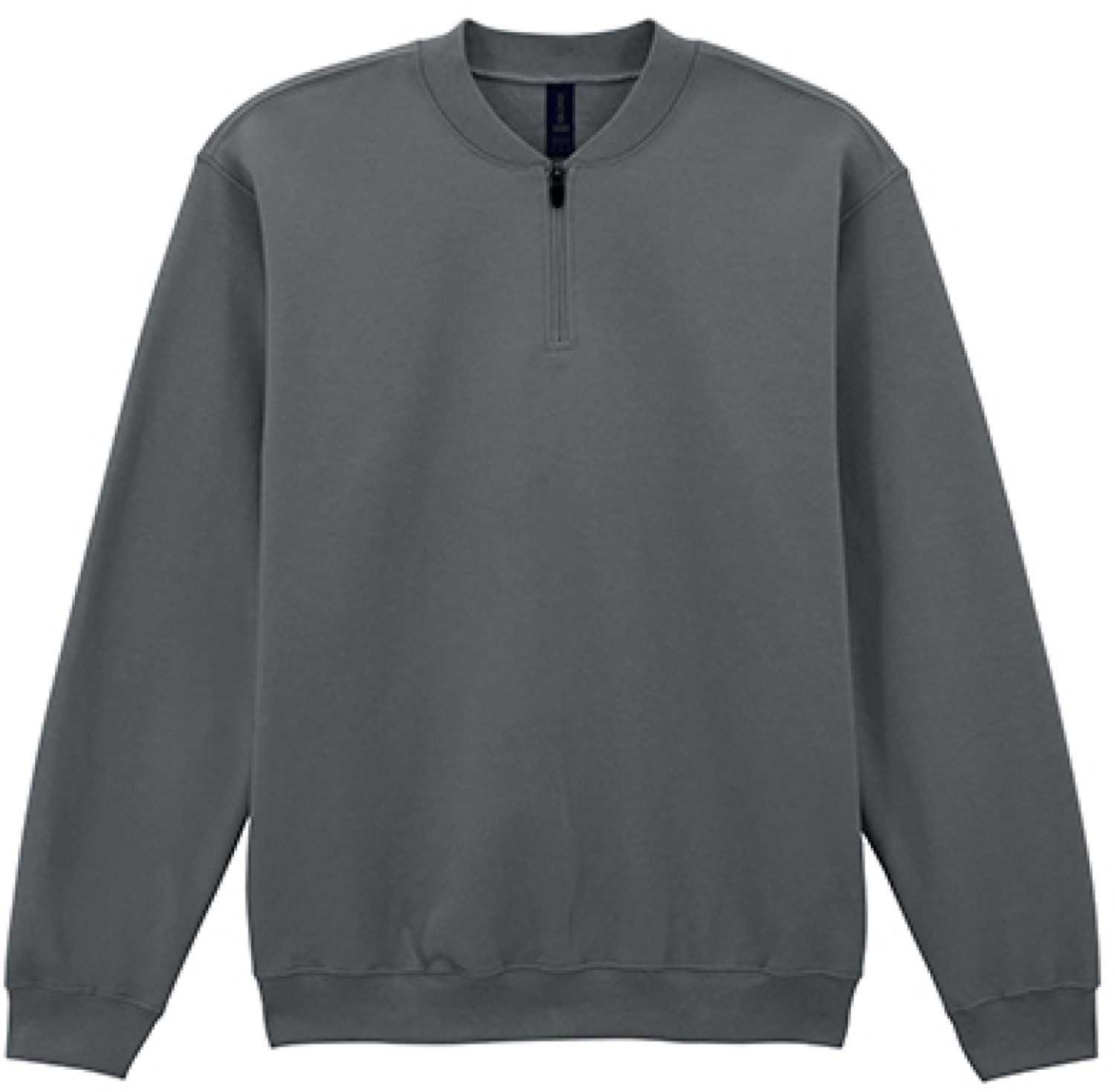 Gildan Softstyle® Midweight Adult Fleece 1/4 Zip Sweatshirt – XXL Charcoal (solid)