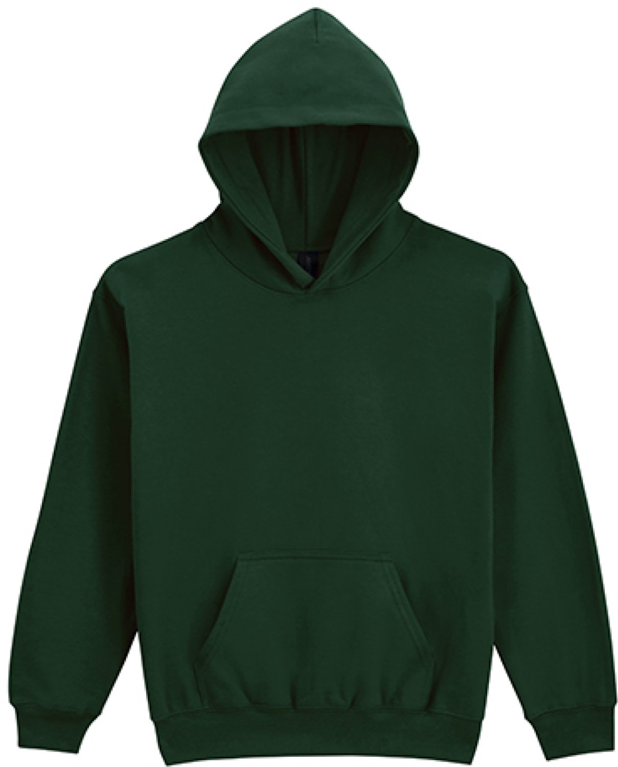 Gildan Softstyle® Midweight Fleece Youth Hoodie Forest Groen