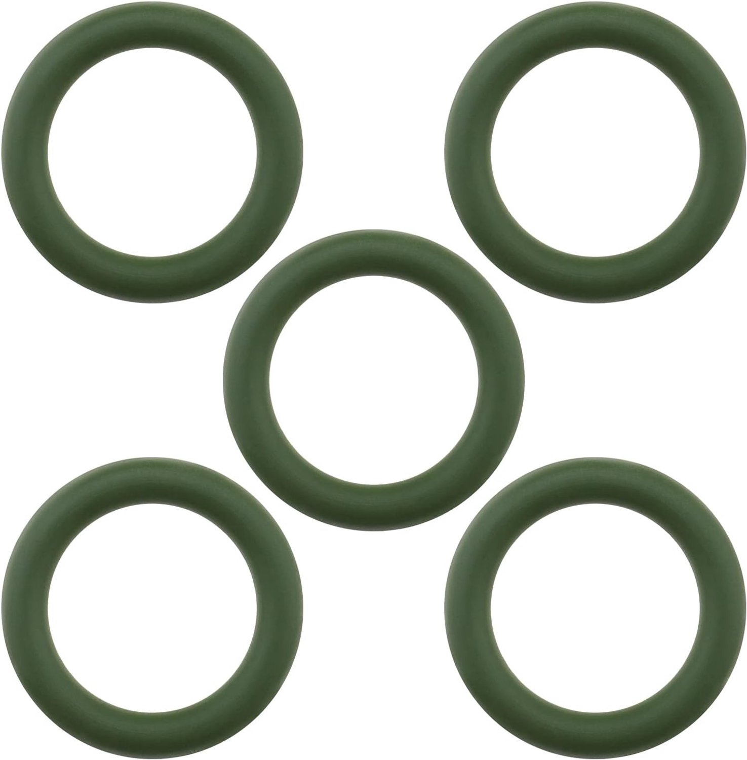 Oliepeilhaardbuis O-Ring Vervanging 5 Stuks - Fluorrubber - Waterdicht - Duurzaam gebruik - ServiceTopper