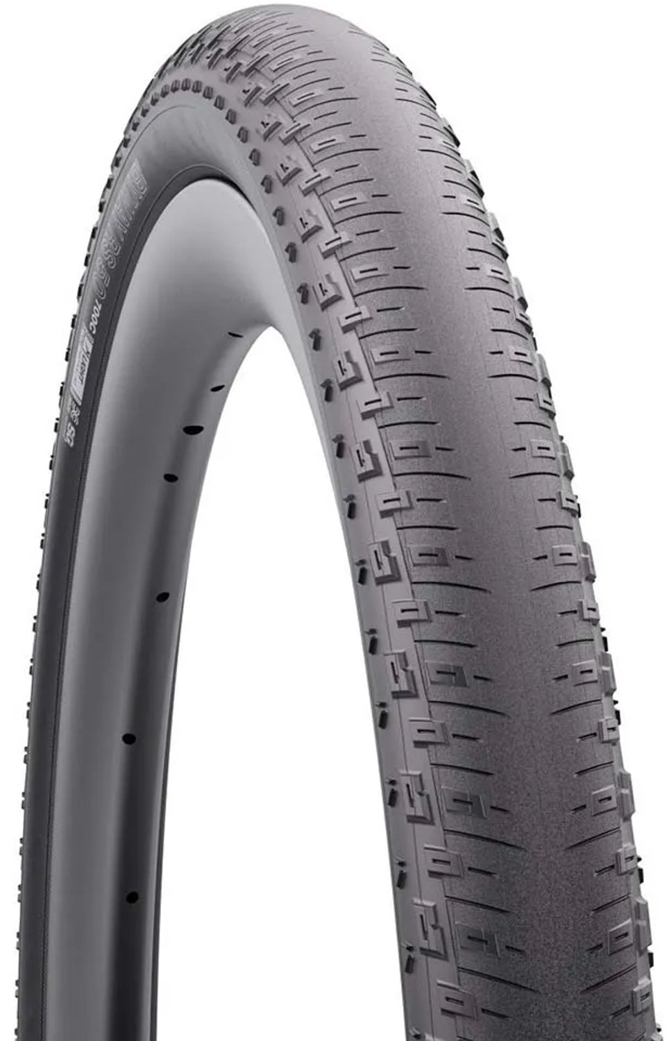 Wtb Byway Rs Tcs Light/fast Rolling 120tpi Dual Dna Sg2 At Tubeless 700c X 50 Gravelband Zilver 700C x 50
