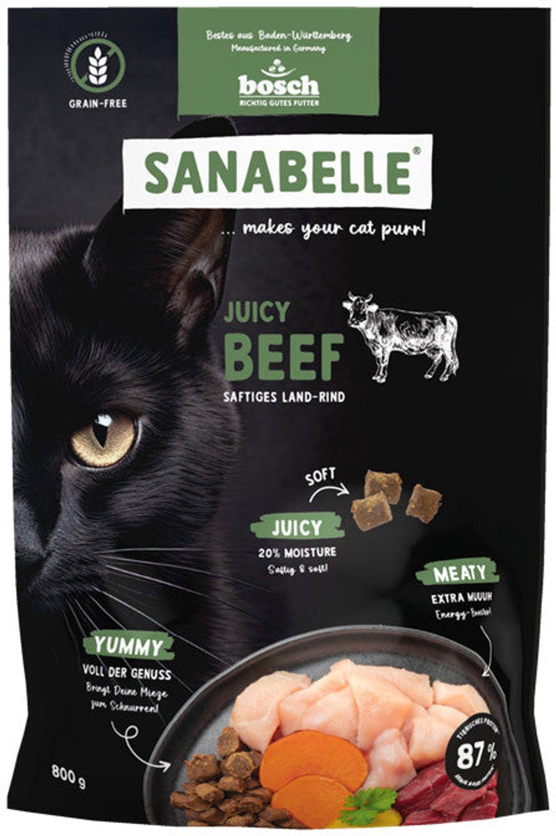Sanabelle Juicy Kattensnack - Rund - 800 g