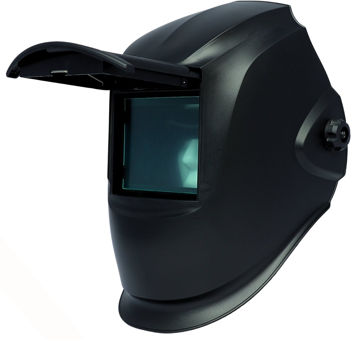 Merkloze Passieve Lashelm, Kantelbaar, 90x110mm, 11 DIN