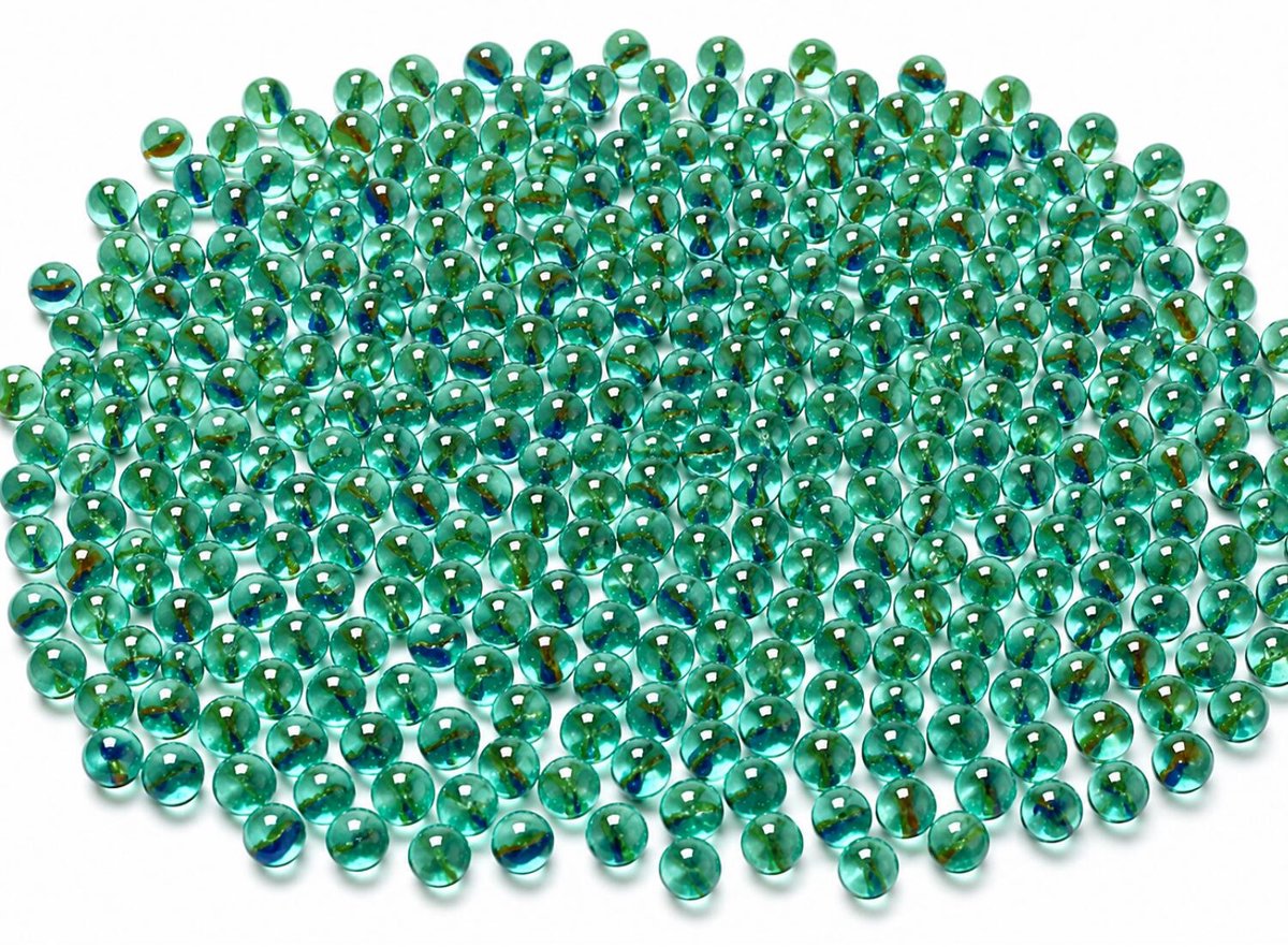 Funny Fashion Speelgoed knikkers - cat eye - 300x st - knikkerset voor kinderen - glas - 16 mm - ongeveer 1 kilo