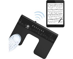 Bluetooth Page Turner Pedaal - Bluetooth voetschakelaar 6 modi voor tablets smartphones oplaadbaar stil live optredens concerten opnamestudio's instrumenten spelen of prompten