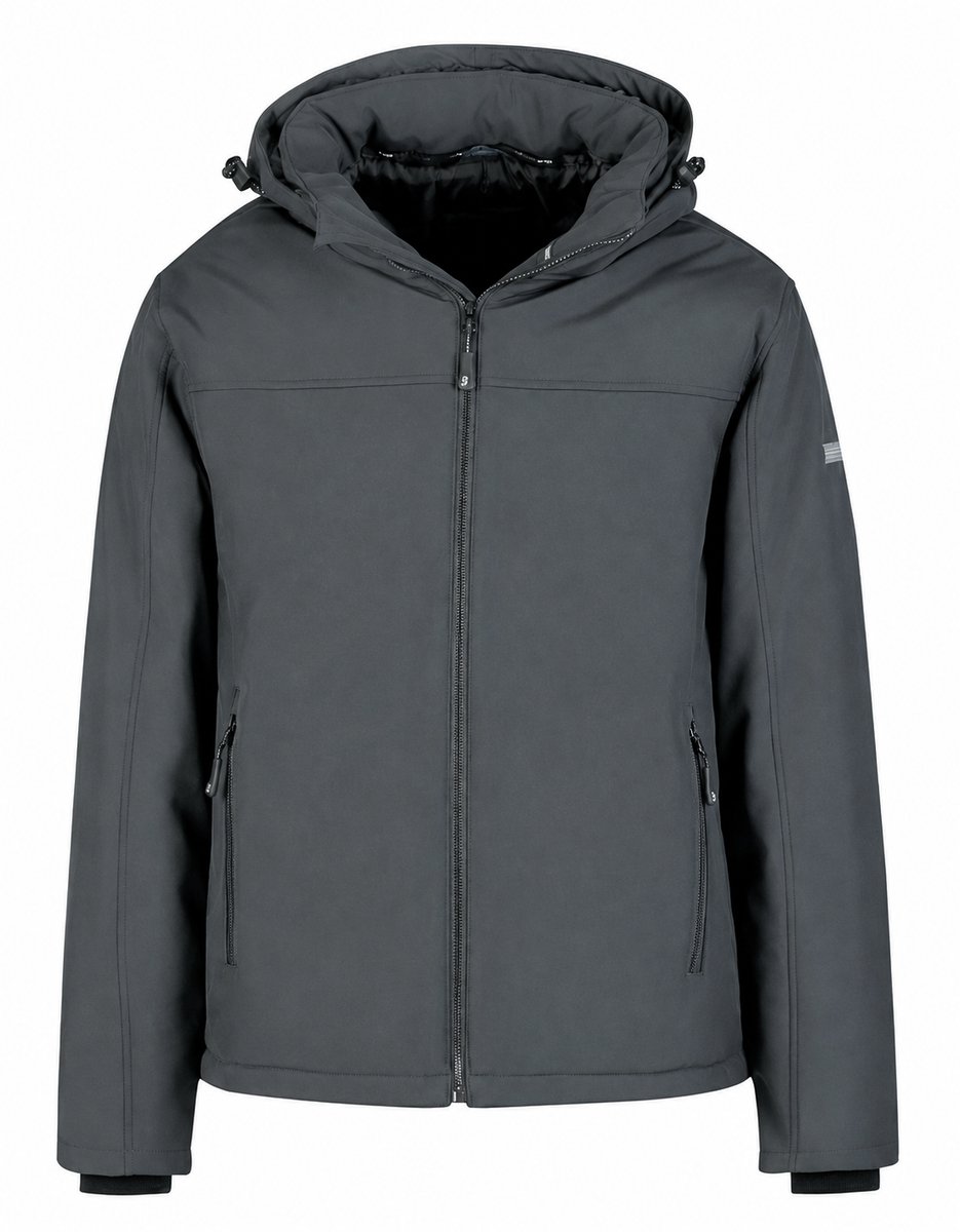 STØRVIK Bengt Softshell Padded Winterjas Heren Grijs