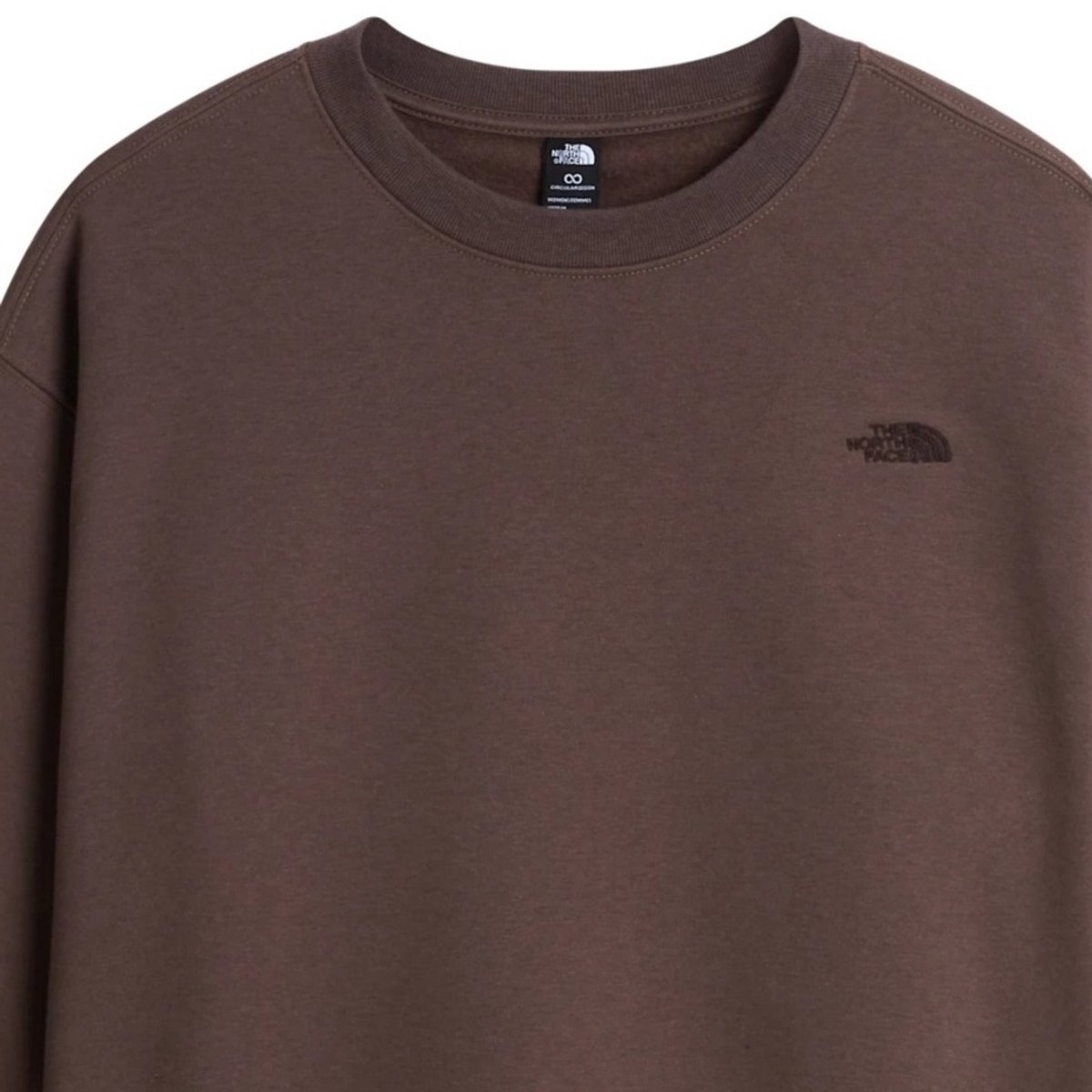 The North Face Essential Simple Dome Boxy Sweater Dames Bruin