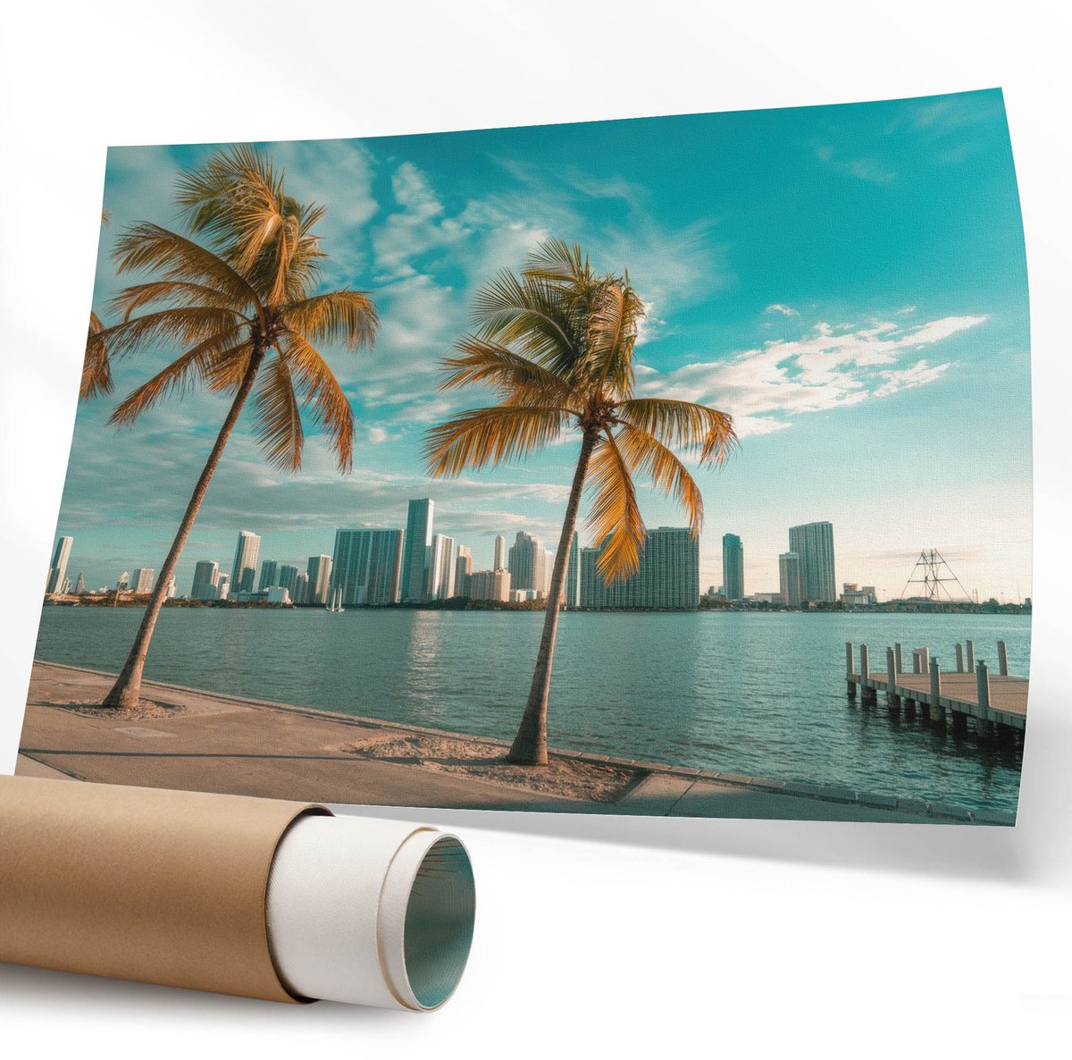 Coloray Polycanvas Poster - Flessen Drank, Illustratie - 594 x 840 mm - Zwart-wit Illustratie - Rechthoek - Muurdecoratie - Woonkamer - Minimalist