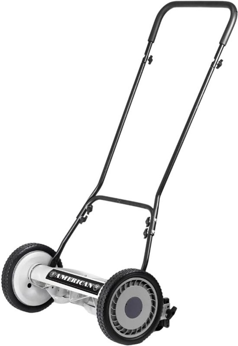 Duw Grasmaaier - Loopmaaier Handmaaier - Gazon Onderhoud - 5-Blads Systeem - 46cm Snijbreedte - Groen