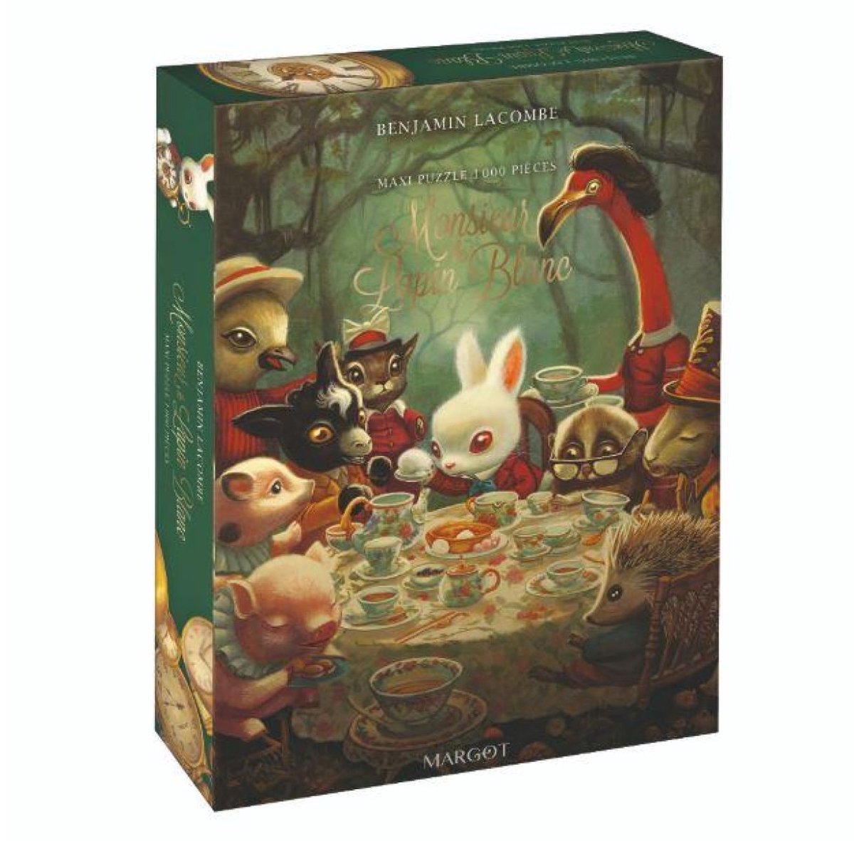 Puzzel Maxi Monsieur Le Lapin Blanc