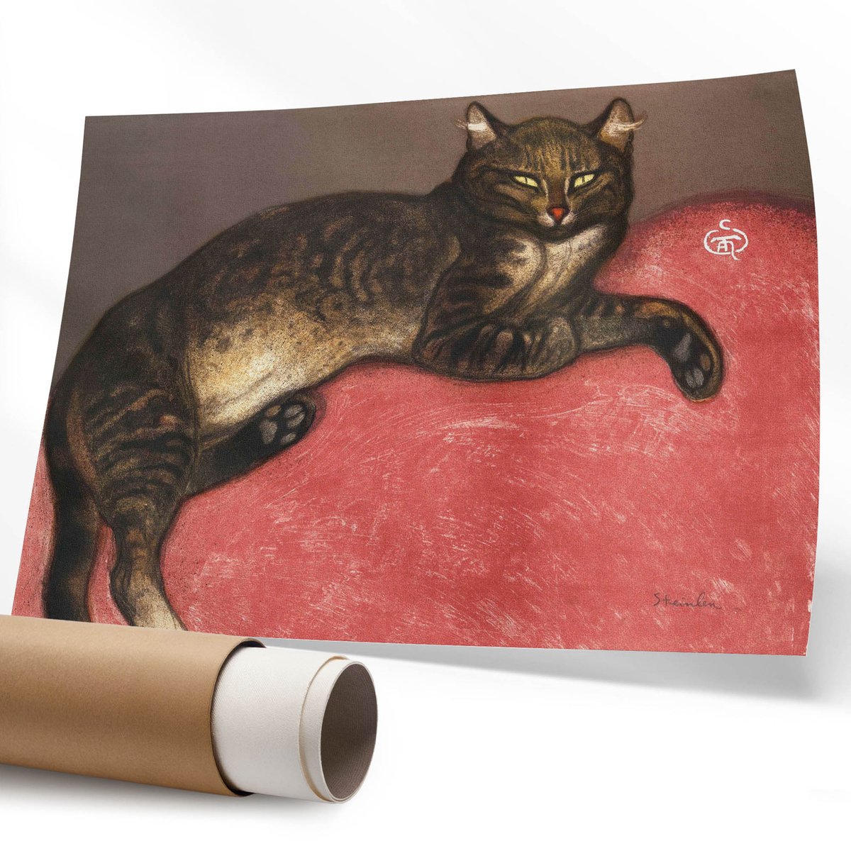 Coloray Polycanvas Wandposter - Vredige Natuur, Fotografie - 594 x 840 mm - Grijs Decoratie - Rechthoek - Interieurdecoratie - Kantoor - Klassiek