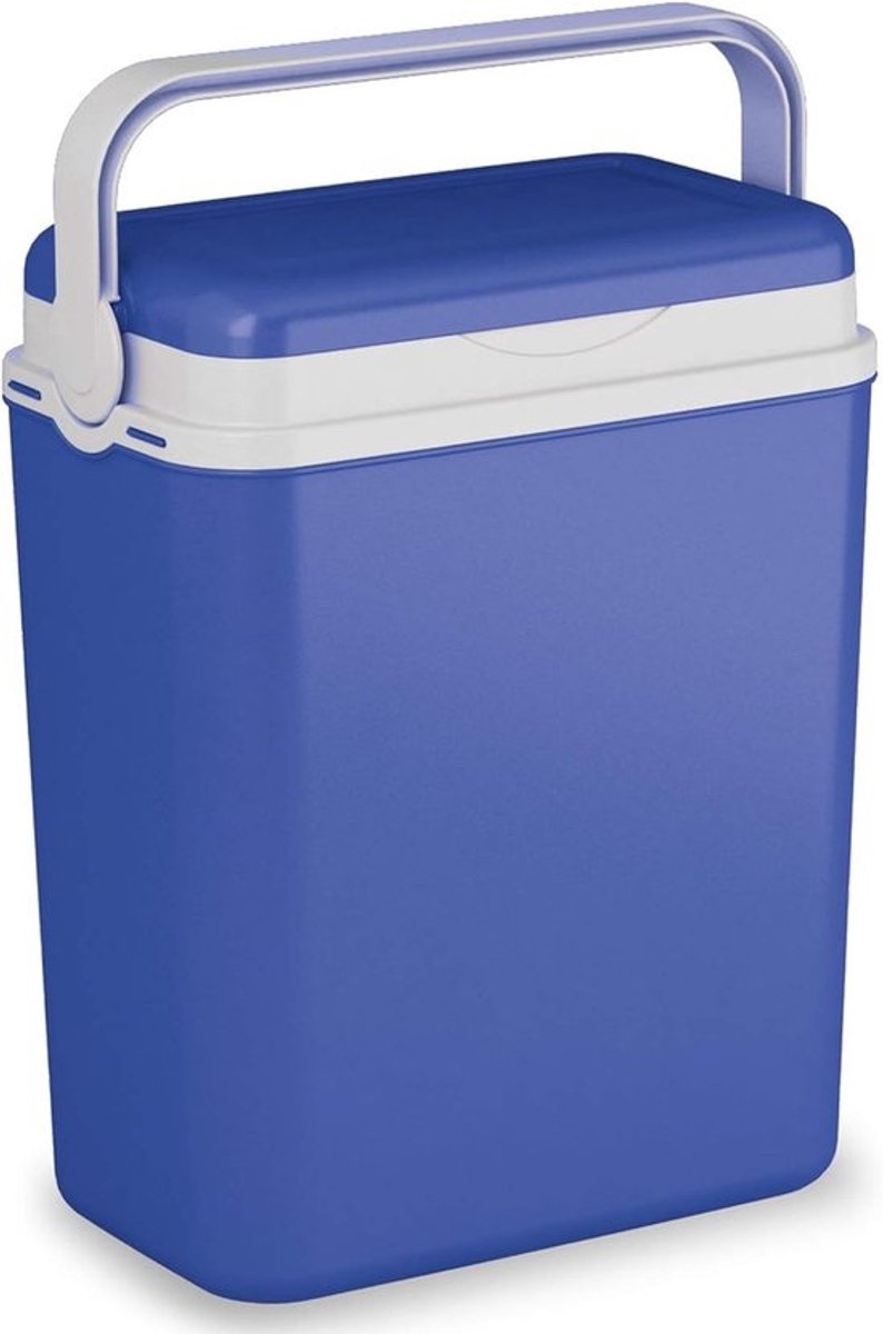 Grote Koelbox - Geïsoleerde Tas - Buitenactiviteiten - Grote 12 Liter Inhoud - 17 x 29 x 38 cm - Blauw