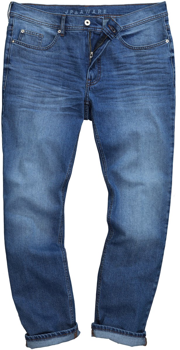 JP 1880 - Heren - Jeans denim FLEXNAMIC® gerecyclede PET-flessen - Blue stone - Maat 52