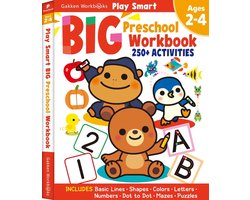 Play Smart- Play Smart Big Preschool Workbook Ages 2-4